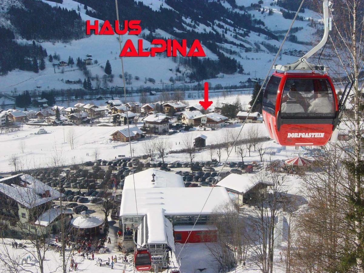 Gaestehaus Alpina Dorfgastein Eksteriør billede
